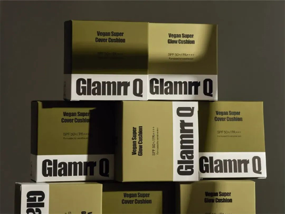 Glamrr Q 敏感皮膚護膚品品牌包裝設計
