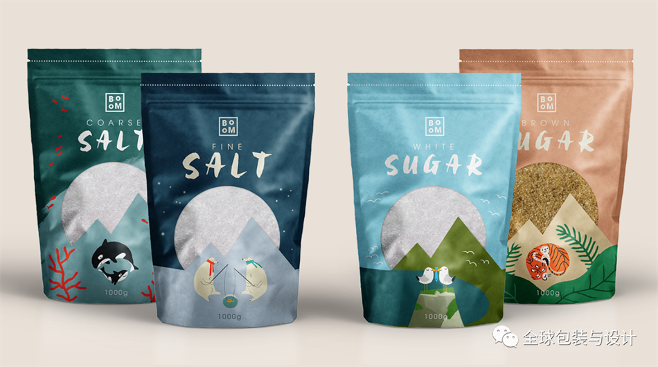 食用鹽和糖包裝設(shè)計